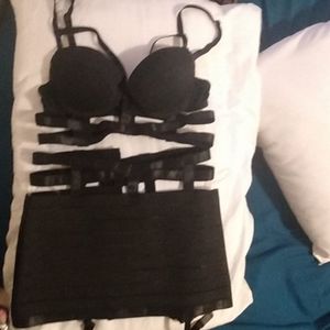 Dream girl lingerie skirt and bra
